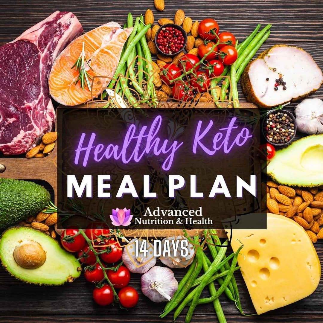 Healthy keto meal plan clean