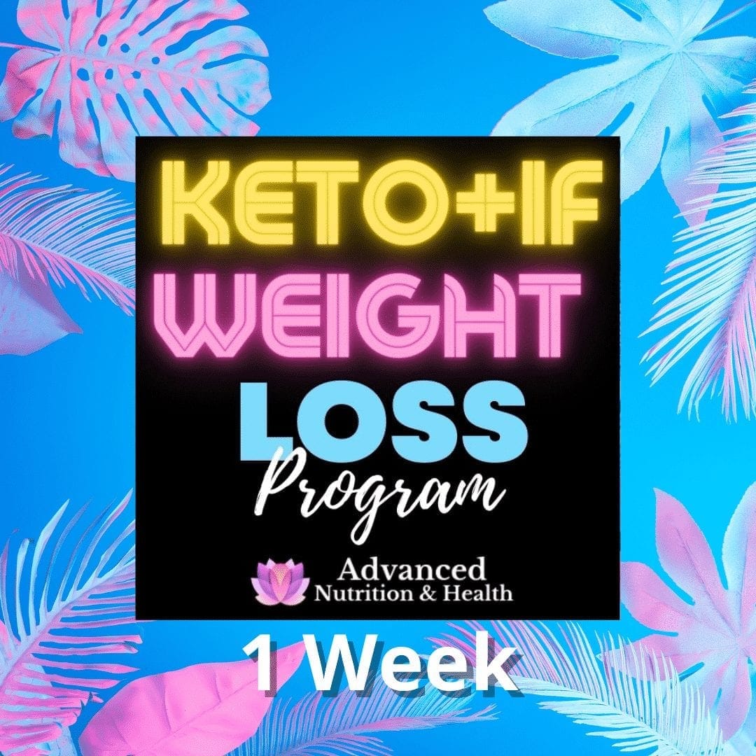 KETO Health and Weight Loss Coaching Program (1-Week)