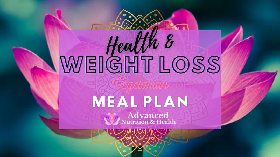 Vegetarian Low Carb Keto Health and Weight Loss Meal Plan Advanced Nutrition and Health