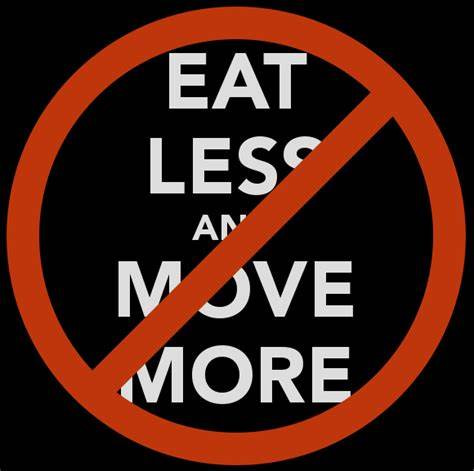 Weight Loss Myth - Eat Less. Move More